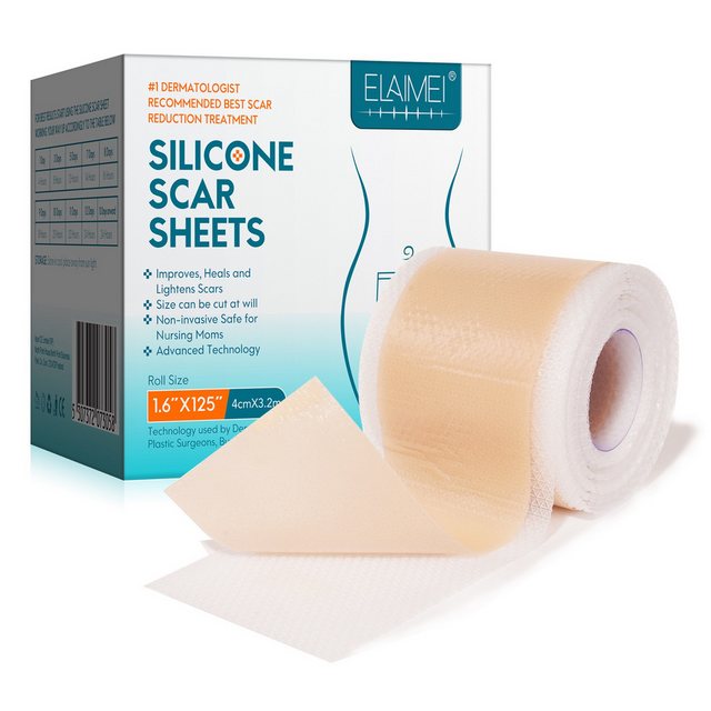 Bild von P-Beauty Cosmetic Accessories Wundpflaster Narbenpflaste Narben Reduktion Silicone Scar Sheets in 5 Größen