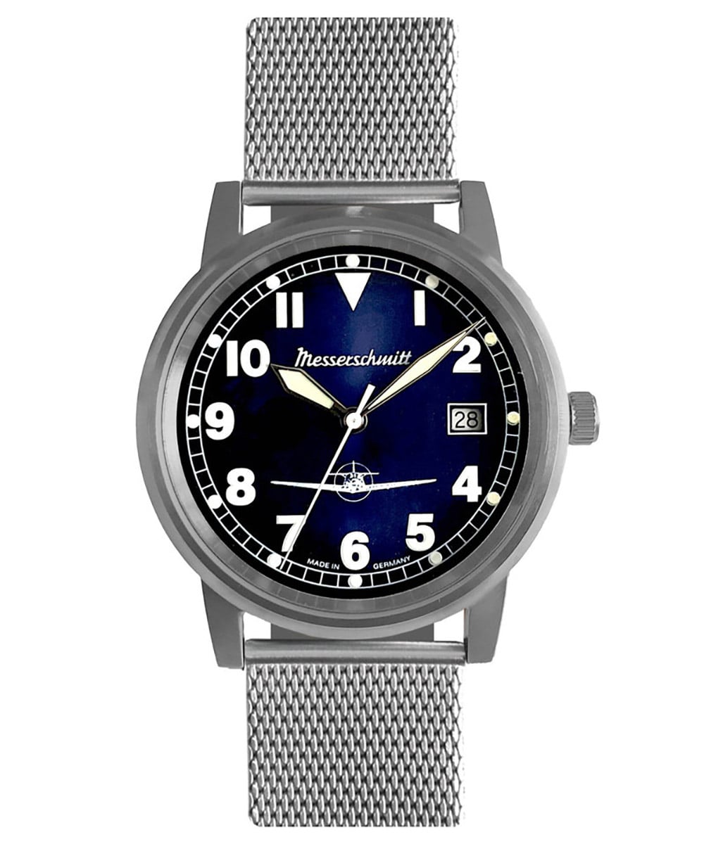 Bild von Messerschmitt ME-9673-108M Unisex Fliegeruhr mit Meshband