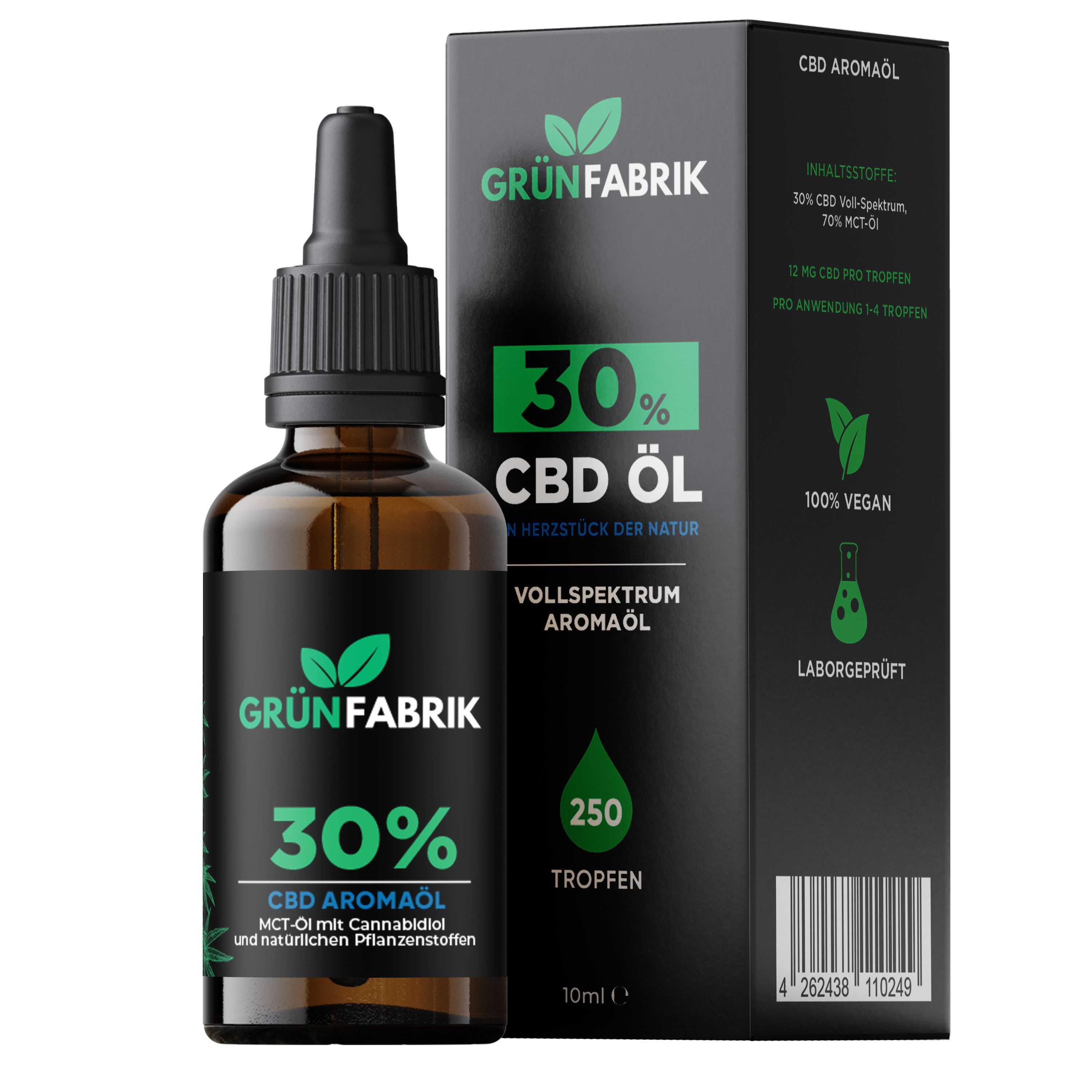 Bild von Grünfabrik CBD Öl Vollspektrum