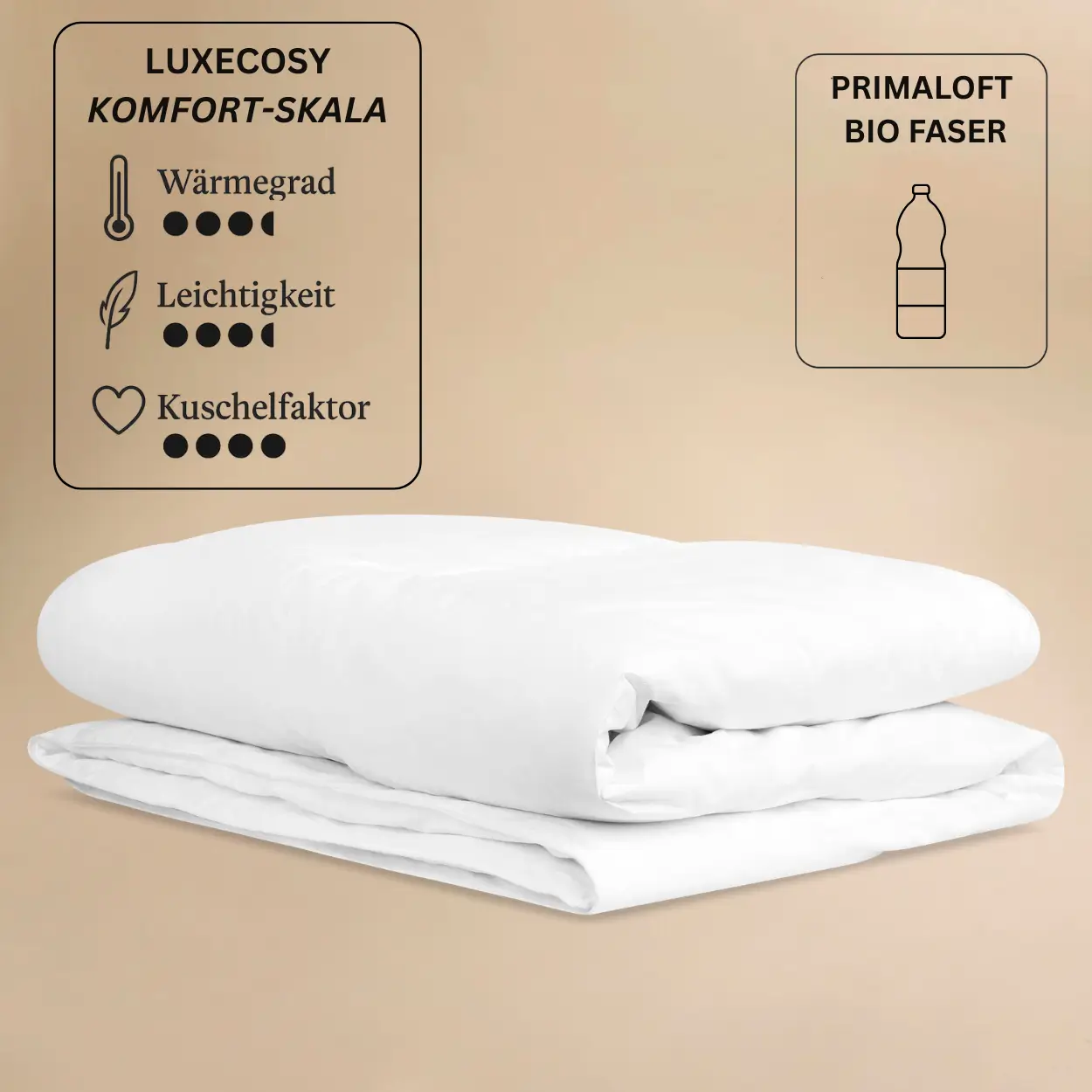 Bild von Cosy PrimaloftBio® Mikrofaser Decke