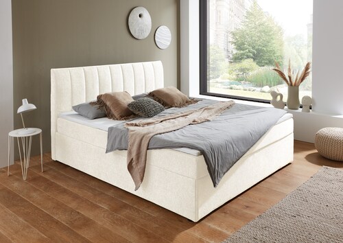 Bild von ATLANTIC home collection Boxbett Alva, wahlweise mit Matratze und Topper