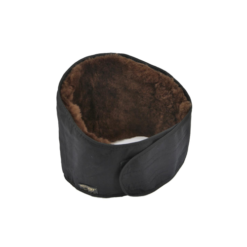Bild von Lammfell Kidney Warmer von Hollert – Größe XL in Braun