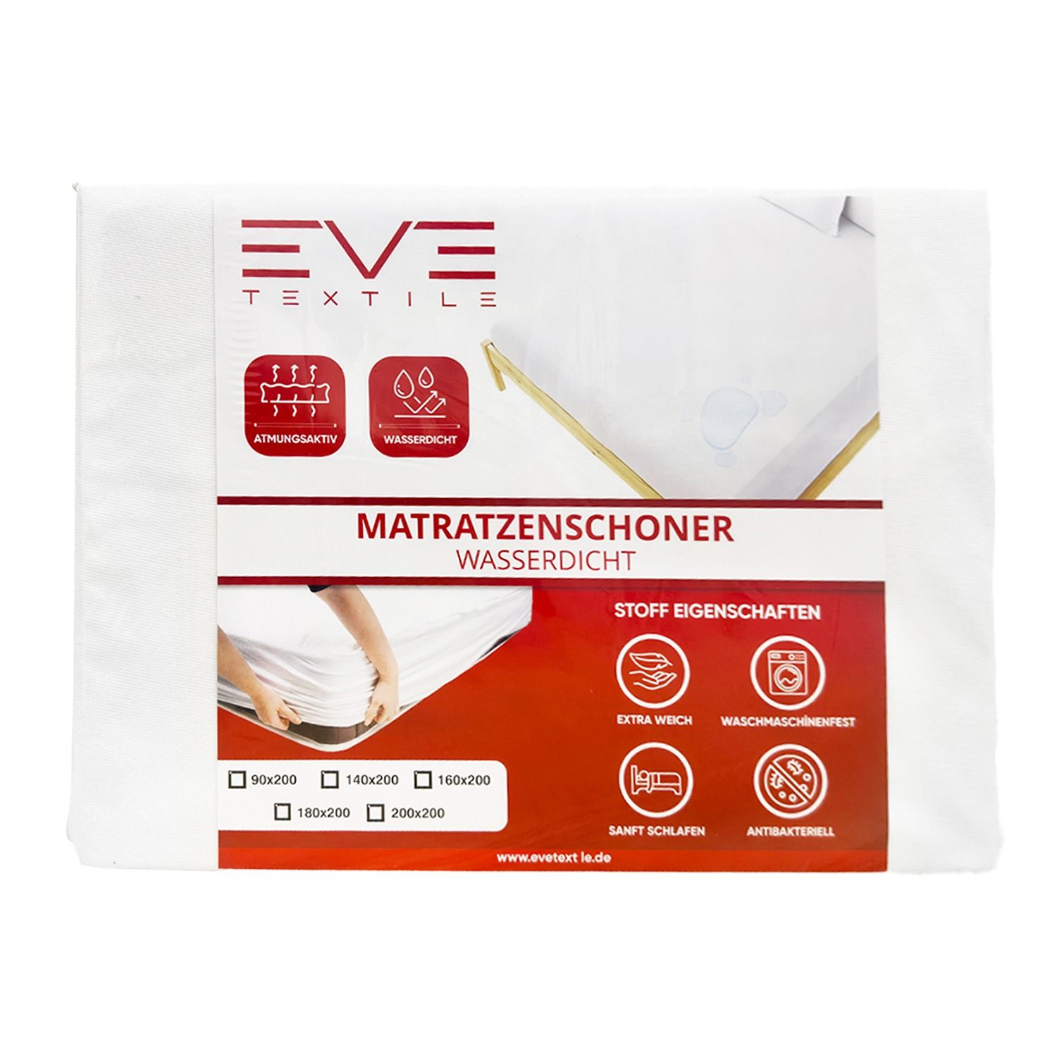 Bild von EVE Textile Wasserdichter Matratzenschoner
