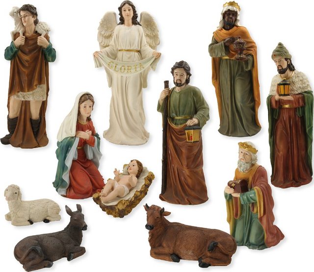 Bild von FADEDA Krippenfigur 11x FADEDA Krippenfiguren, Höhe in cm: 80 (11 St)
