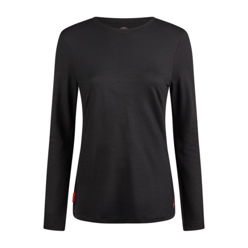 Bild von Transhumance - Women's Basic Shirt Langarm - Merinounterwäsche Gr M schwarz