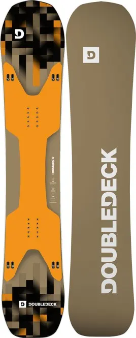 Bild von DOUBLEDECK ROCKING D Snowboard 2026 orange - 155