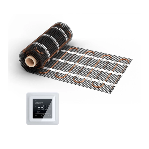 Bild von WARMON CLASSIC+ Heizmatten Set mit Thermostat für eine effiziente Wärmeverteilung