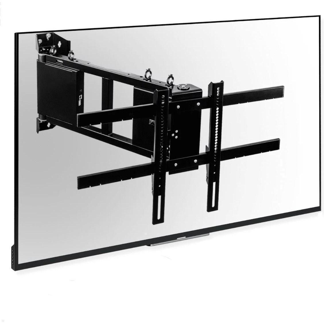 Bild von MonLines mySwing MSM11 elektrische TV Wandhalterung 40 - 75 Zoll, schwarz (Wand, 75"), TV Wandhalterung, Schwarz