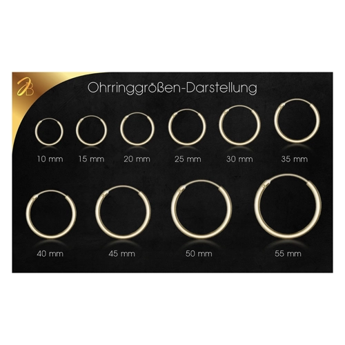 Bild von Elegante Creolen von Joyes Boutique im Test
