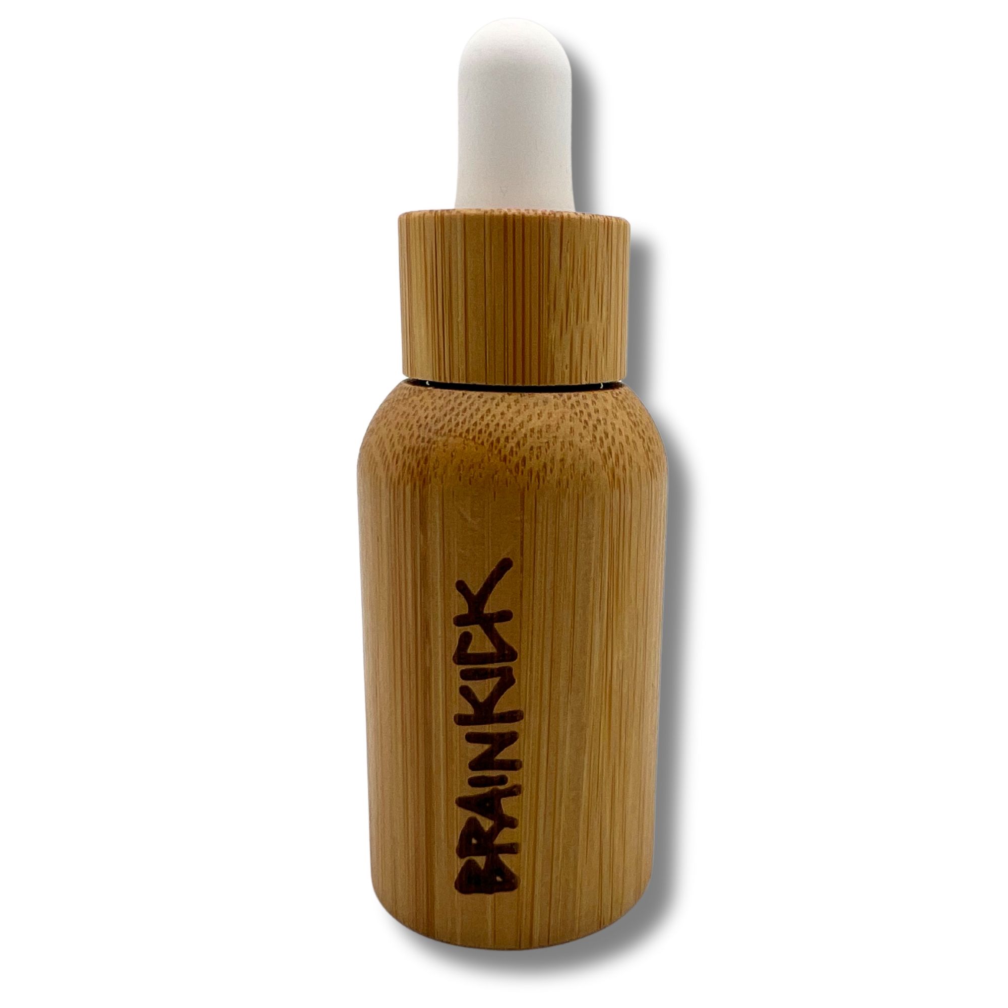 Bild von 15 ml ätherische Öl Flasche - Bambus Flasche mit Pipette