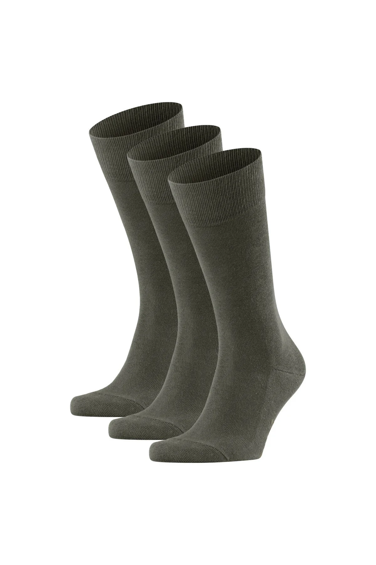 Bild von FALKE Socken 3er Pack Family So, Allrounder Strümpfe, Uni, Baumwollmischung für Herren - 43-46
