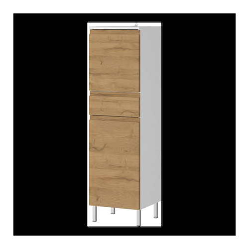Bild von FURNARO Stauraumschrank 34x120x34 cm – Ordnung und Eleganz für Ihr Zuhause