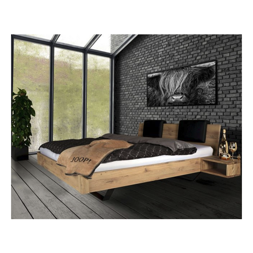 Bild von MassivHOLZ Massivholzbett »Dolce Vita IV« Wildeiche