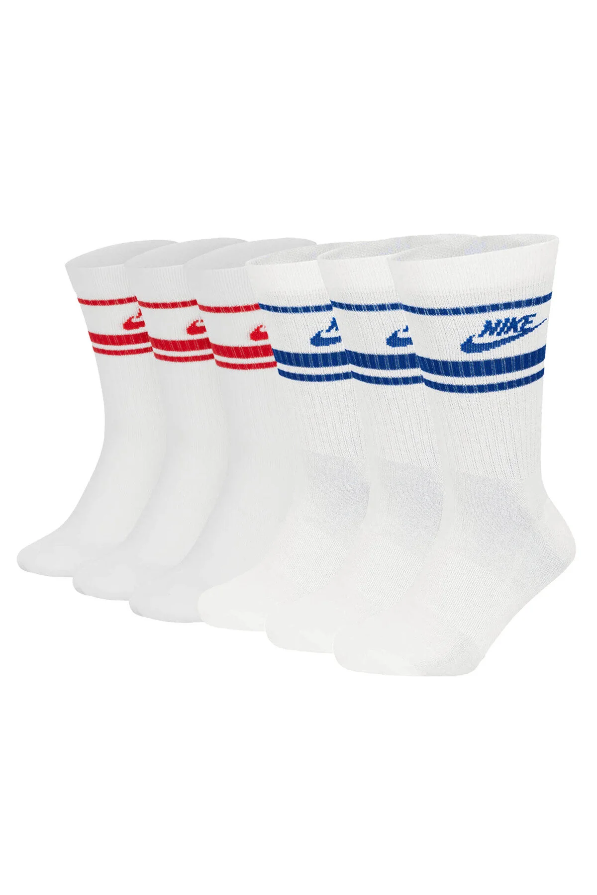 Bild von Nike, Damen, Sportsocken, U Nk Crew Nsw Essential Stripe (34 - 38), Mehrfarbig