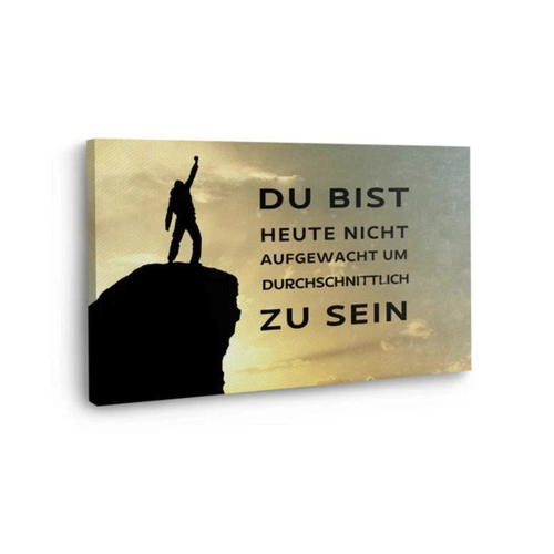 Bild von Art100 Leinwandbild Average Pop Art Leinwandbild Kunst