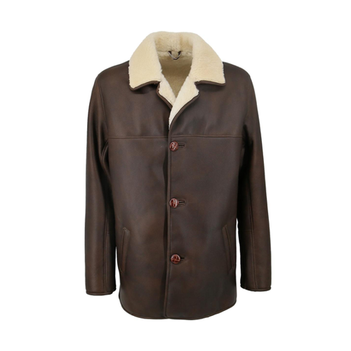 Bild von Lammfelljacke Tomek Braun Größe: 4XL von Hollert