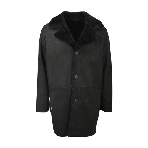 Bild von Lammfelljacke von HOLLERT – Roger in Schwarz, Größe 3XL