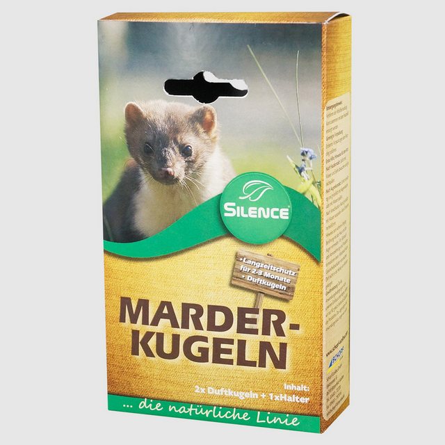 Bild von Silberkraft Vergrämungsmittel Silence Marder-Duftkugeln: Effektiver Langzeitschutz vor Marderschäden, 8-St.