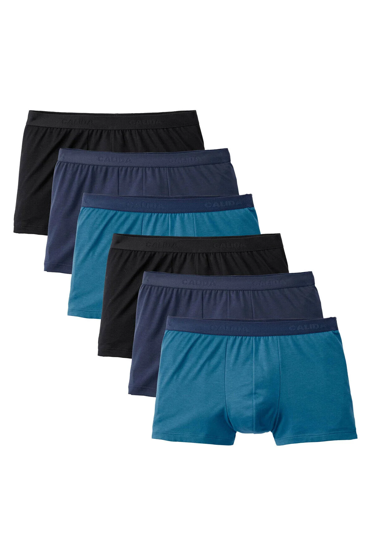 Bild von Calida, Herren, Unterhosen, Boxershort Casual Figurbetont New Boxer Natural Benefit 3P, Mehrfarbig, (XXL, 6er Pack)
