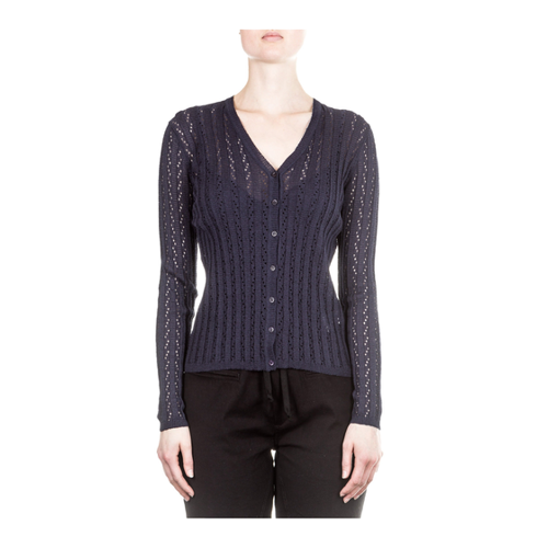 Bild von M Missoni Damen Strick Jacke navy