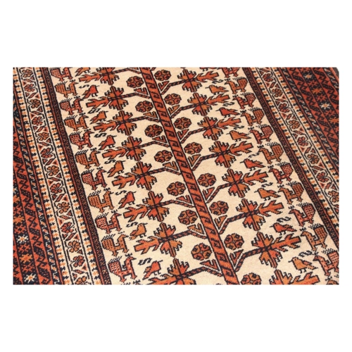 Bild von Nain Trading Orientteppich Perserteppich Belutsch 148x88 Handgeknüpft
