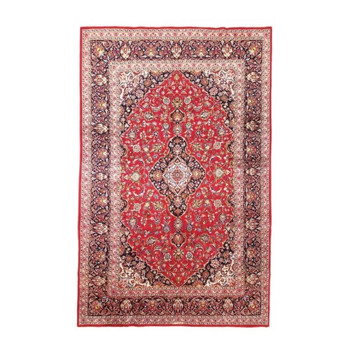 Bild von Nain Trading Orientteppich Perserteppich Keshan 334x227 Handgeknüpft