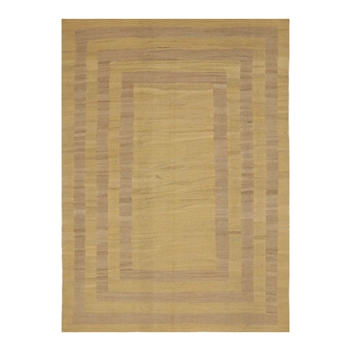 Bild von Nain Trading Designteppich Perser Kelim Fars Design 302x219 Handgewebt Orientteppich, Höhe: 3 mm