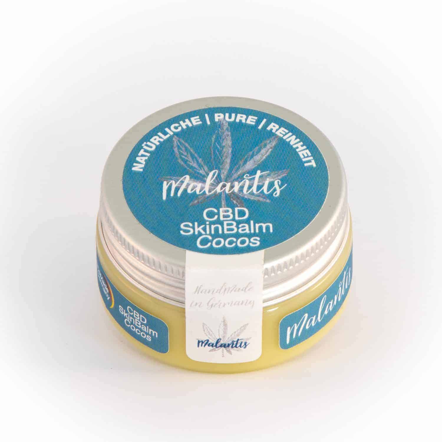 Bild von Malantis Körperbutter CBD SkinBalm Cocos - Körperbutter - mit Kokosöl, Sheabutter und Arganöl, 100% handmade Naturkosmetik