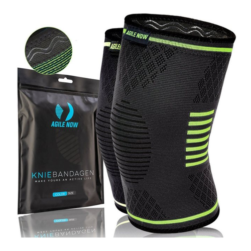 Bild von AGILE NOW Kniebandage L - Premium Kniebandagen für Sport und Alltag