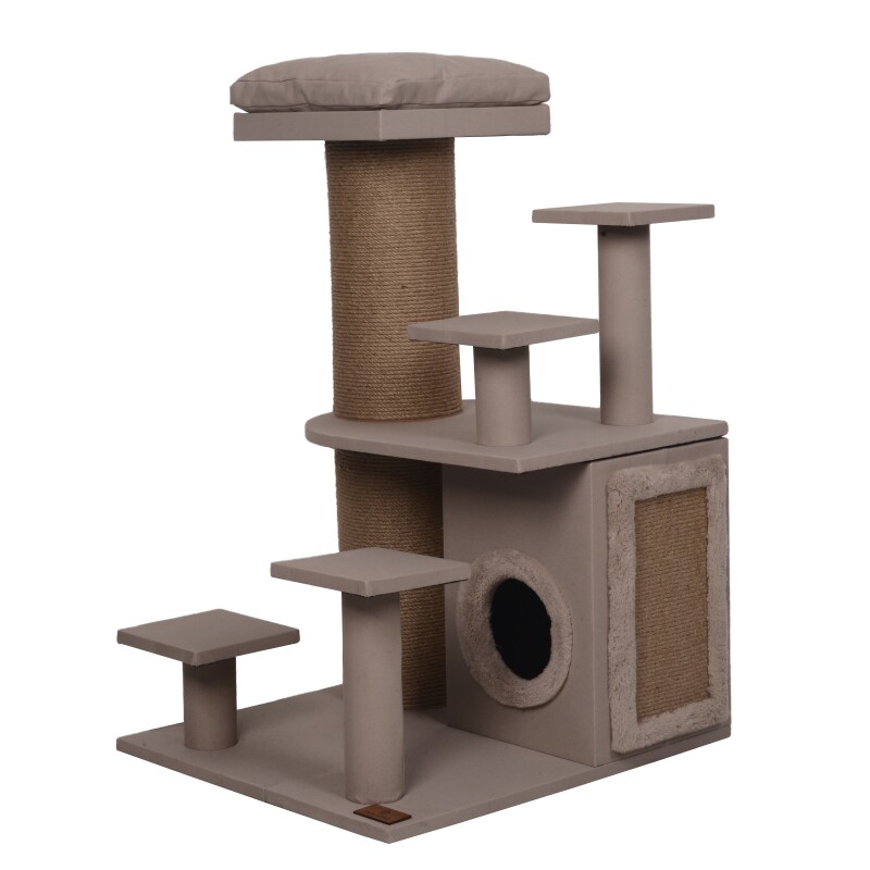 Bild von Petliving Kratzbaum Jonathan für Senioren beige