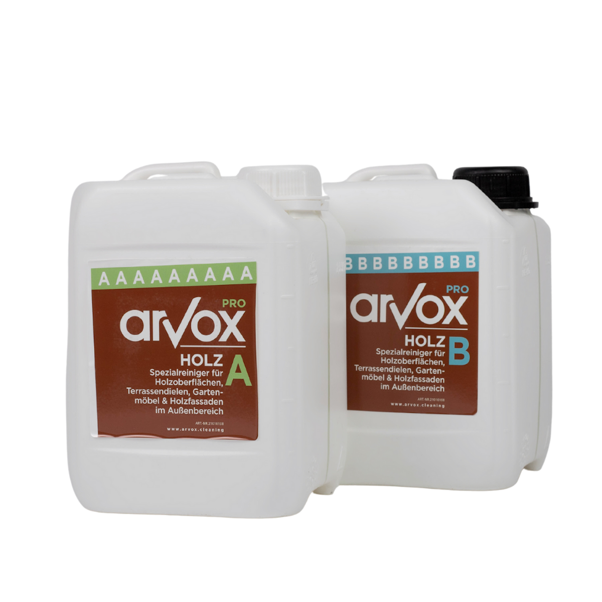 Bild von Arvox Pro Holz 2 x 10 L Set