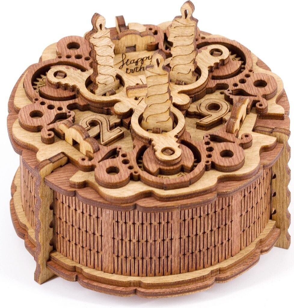 Bild von iDventure Spiel Birthday Cake - besondere Geschenkverpackung, Knobelspiel, Holzspiel