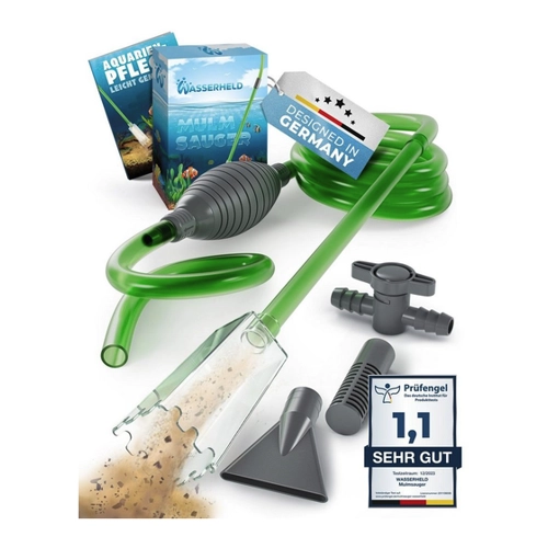 Bild von WASSERHELD Aquariumschlauch Mulmsauger - Aquarium Reinigungsset