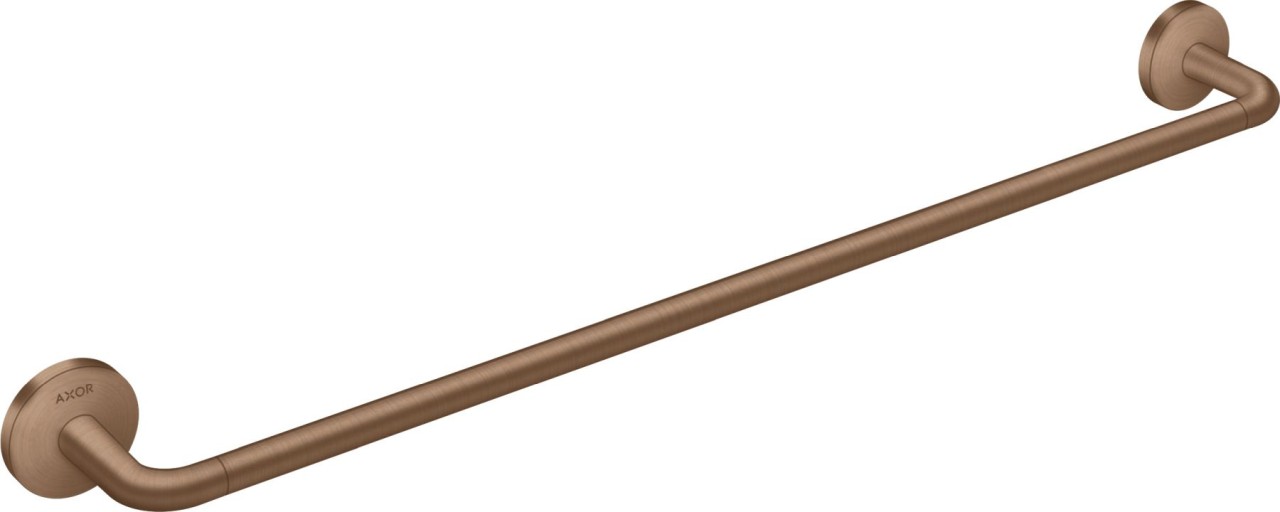 Bild von Hansgrohe AXOR Universal Circular1 x BadetuchhalterWandmontageMaterial: MetallLänge: 655mminkl. BefestigungsmaterialBohrabstand: 600mmDurchmesser Bohrloch: 6mm