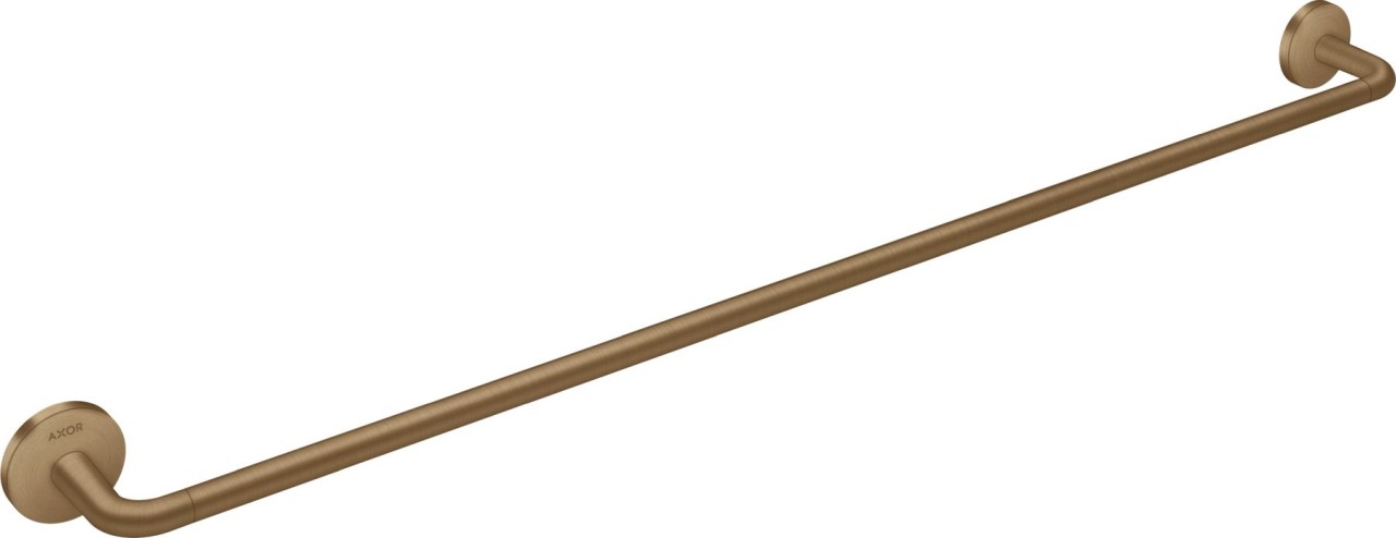 Bild von Hansgrohe AXOR Universal Circular1 x BadetuchhalterWandmontageMaterial: MetallLänge: 855mminkl. BefestigungsmaterialBohrabstand: 800mmDurchmesser Bohrloch: 6mm