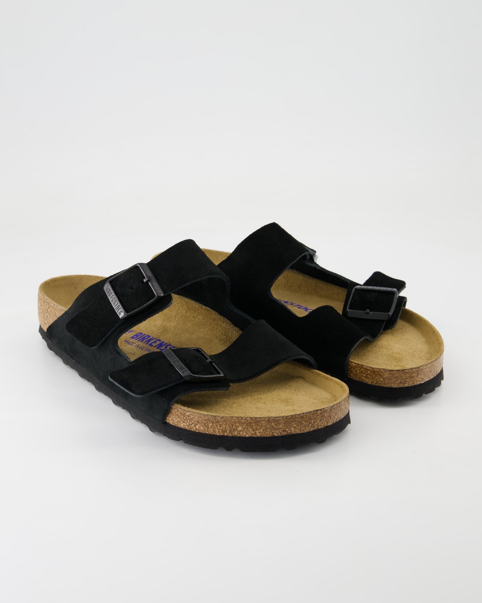 Bild von Birkenstock Schuhe - Arizona Veloursleder (Schwarz, Gr. 43)