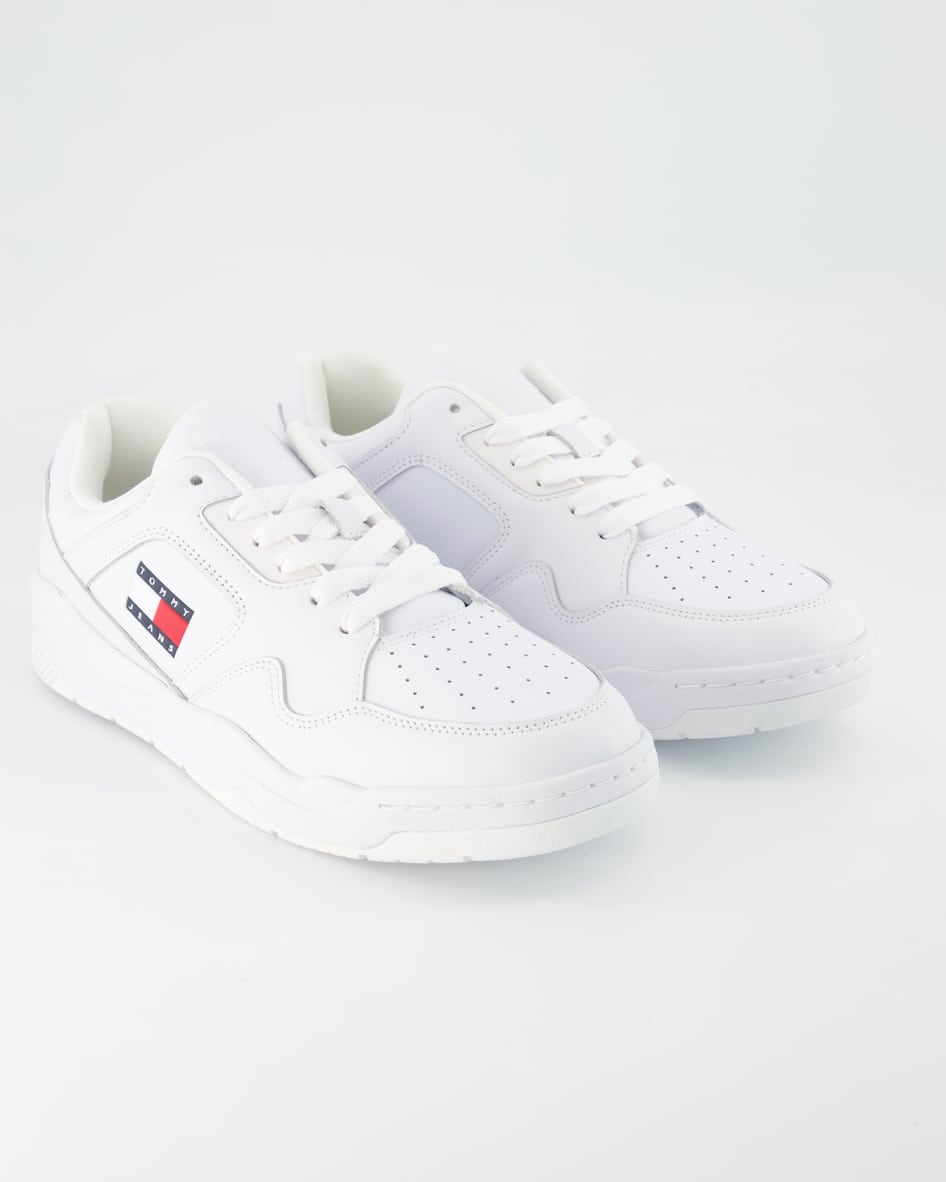 Bild von Tommy Hilfiger Jeans Schuhe - TJM Leather Outsole Color Leder und Synthetik (Weiß, Gr. 43)