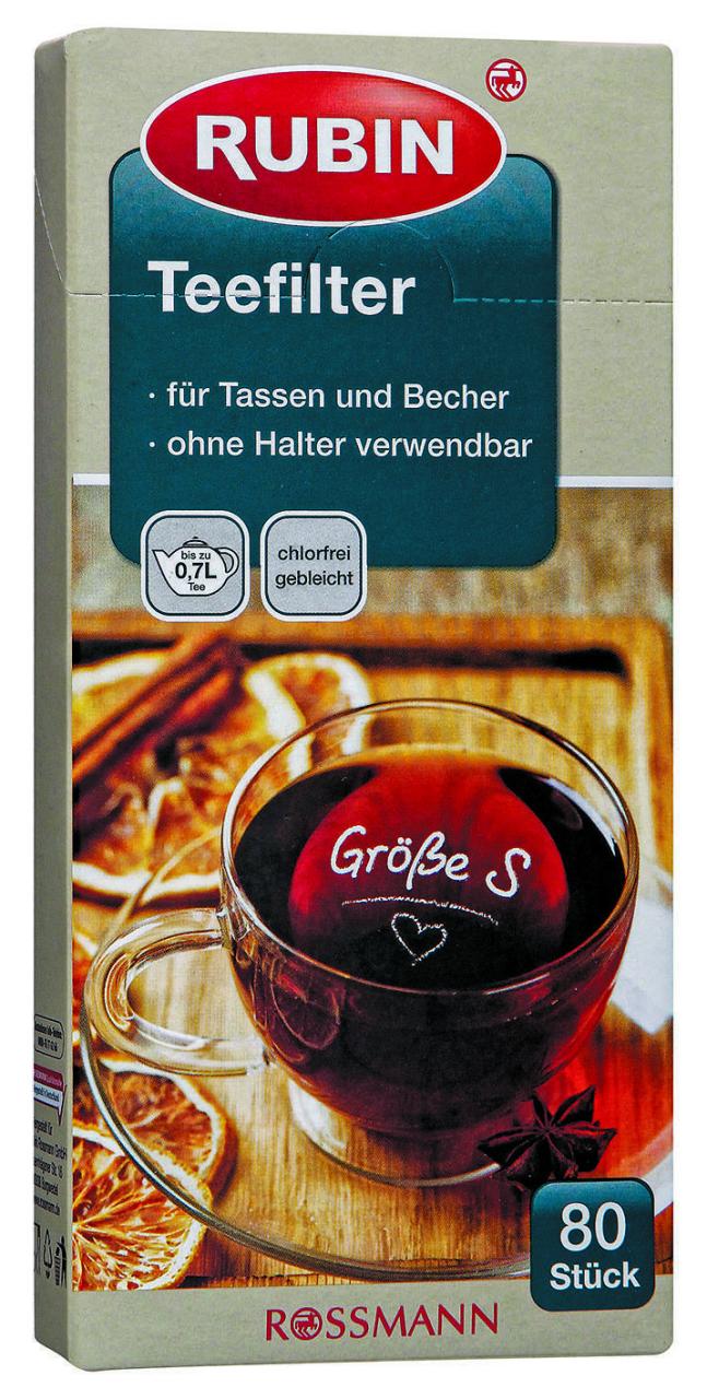 Bild von RUBIN Teefilter