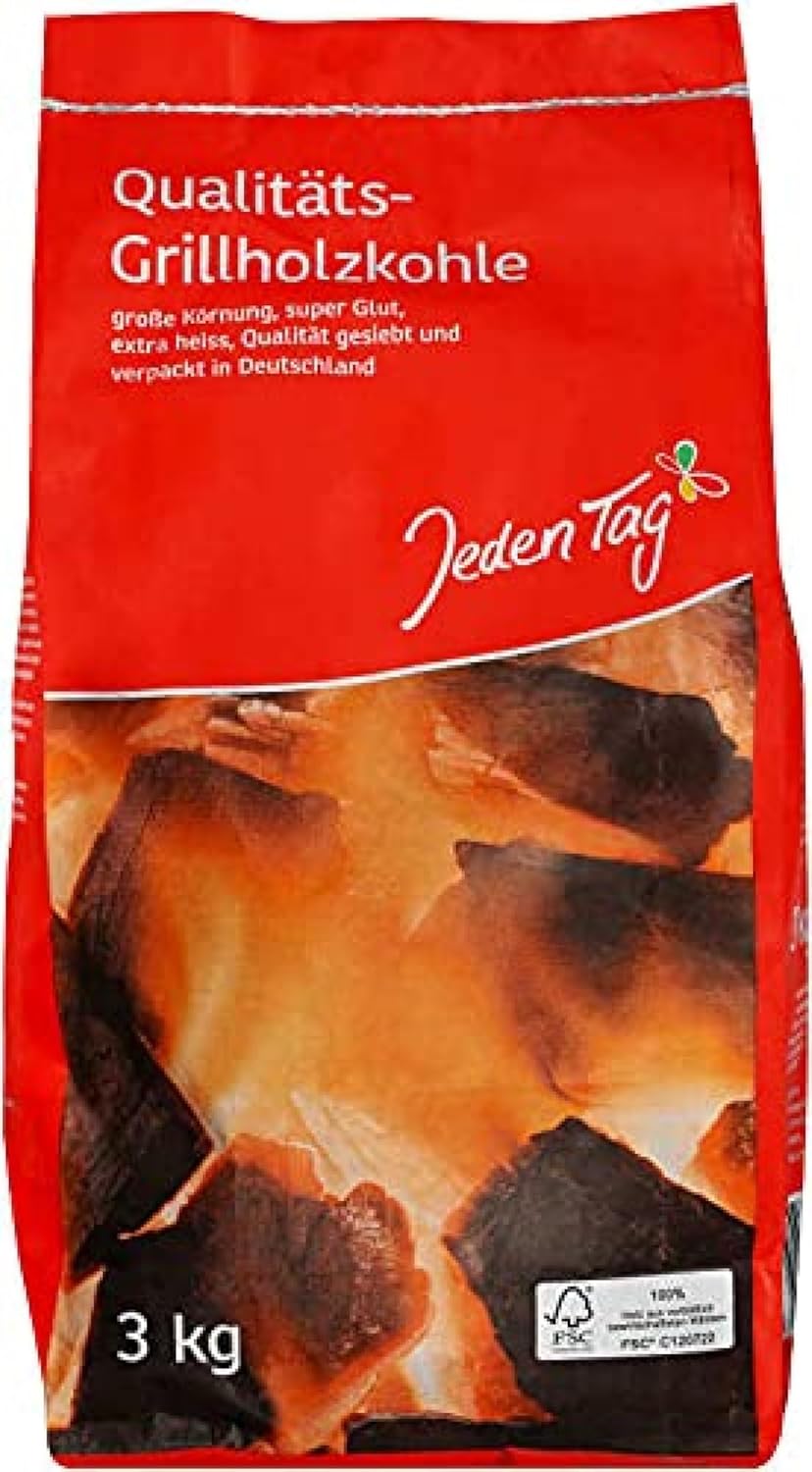 Bild von Jeden Tag Grillkohle, 3000 g
