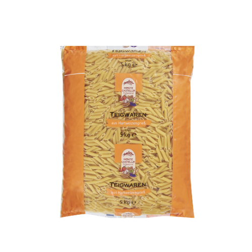 Bild von Monte Castello Penne Rigate 5kg – Die ideale Pasta für jede Gelegenheit