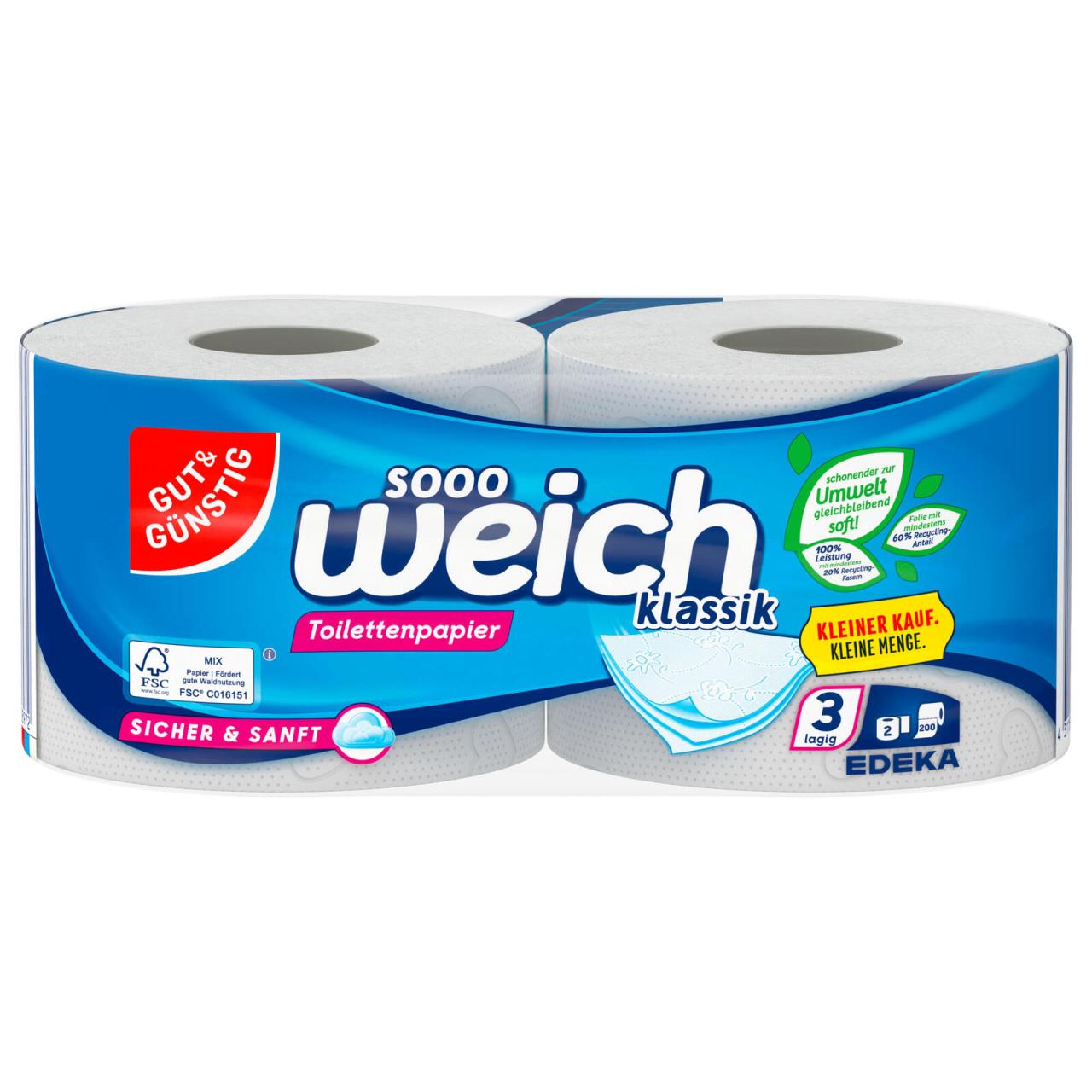 Bild von GUT&GÜNSTIG Toilettenpapier 3-lagig