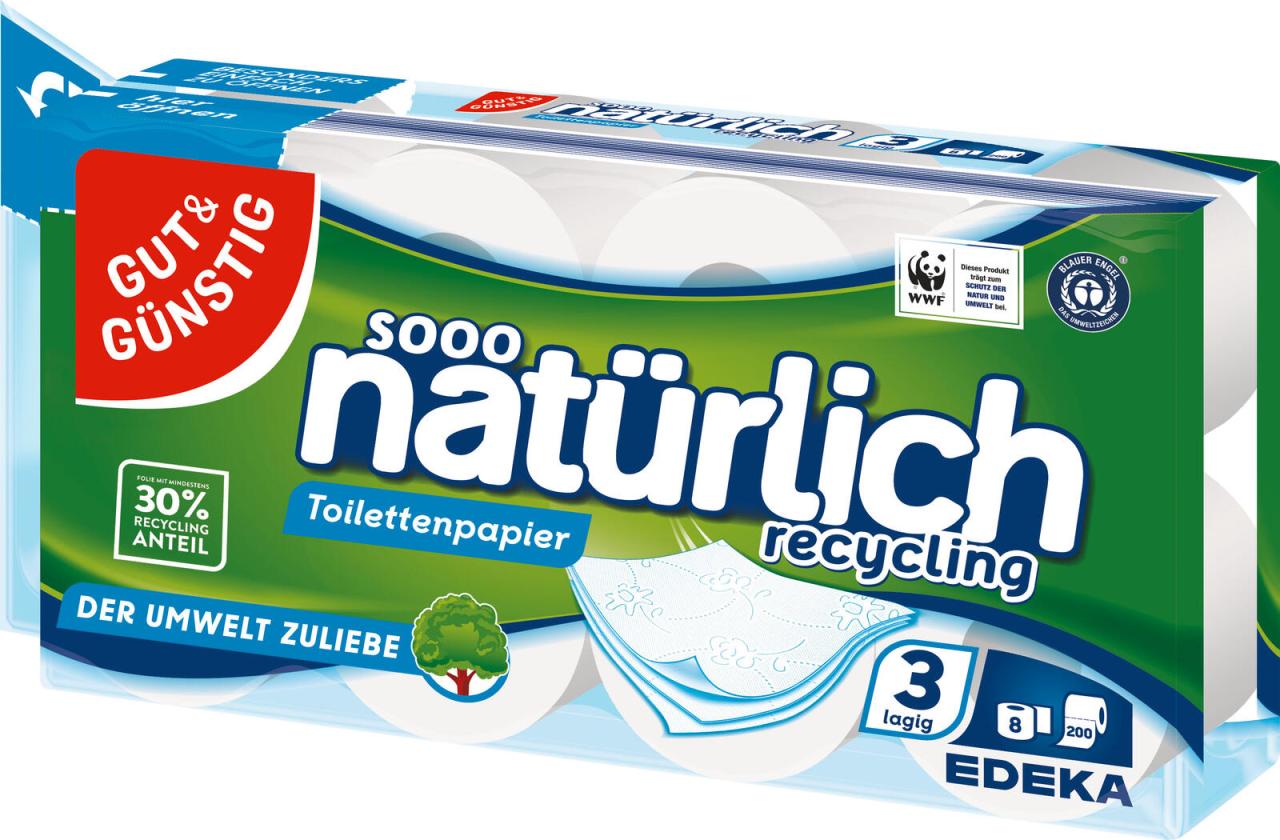 Bild von GUT&GÜNSTIG Toilettenpapier 3-lagig