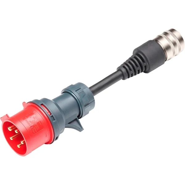 Bild von Juice Technology, Elektroauto Ladekabel, Juice Booster Adapter Industriestecker (CEE32 rot, 22 kW, 32 A, 0.30 m)