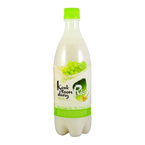 Bild von KOOKSOONDANG Makgeolli White Grape - Ein einzigartiges Trinkerlebnis