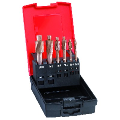 Bild von FORMAT - Flachsenker-Set Kernloch DIN 373 M3-M10