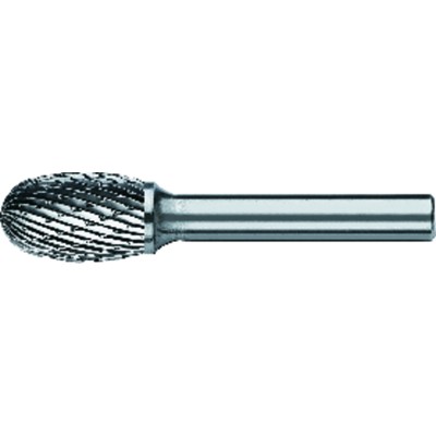 Bild von FORMAT - Frässtift HM Tropfenform 0610 Alu Schaft-ø6mm, ø6 x 10mm