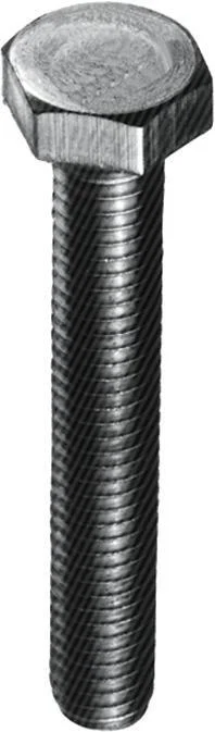 Bild von E-NORMpro - Sechskantschraube mit Gewinde bis Kopf DIN 933 Stahl  8.8 gal.verz. M20x 40