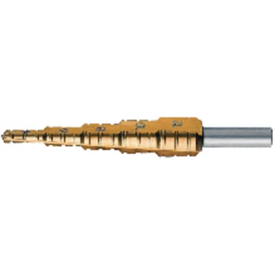 Bild von FORMAT - Fräs-Stufenbohrer HSS TiN 4-12mm