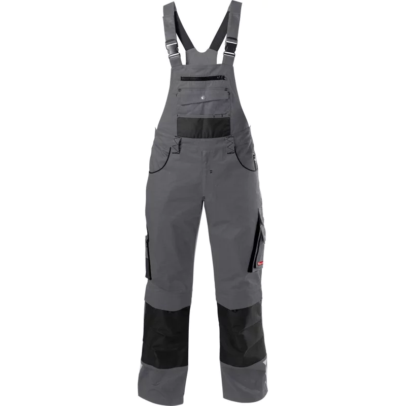 Bild von Magni, Arbeitshose, E/D/E FORTIS H-Latzhose 24, Dark grey/black, Gr. 110 (110)