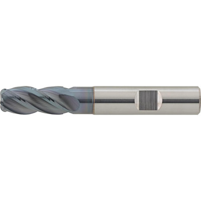 Bild von FORMAT - Hochleistungsfräser VHM TiAlN Schaft HB Z4 10/R1mm